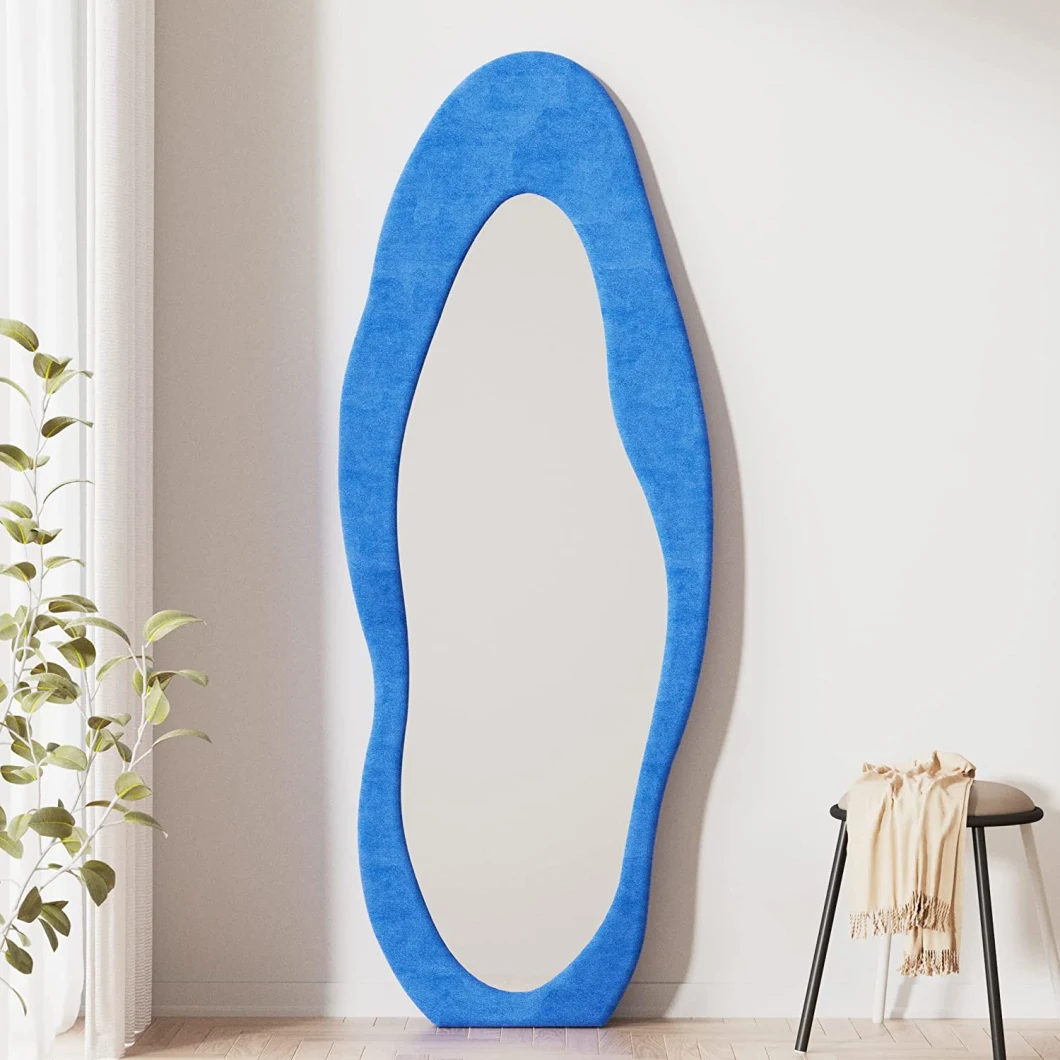 Cloud Irregular Shape Full Body Length Dressing Decorating Wall Mounted Modern Mirror