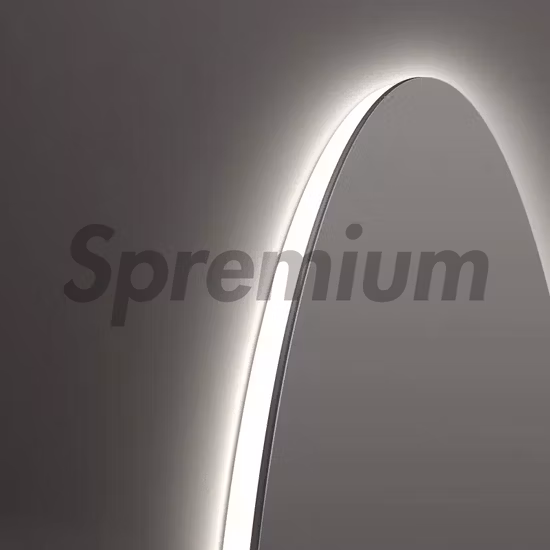 Großhandel Home Decorative Unregelmäßige Smart Glass Vanity Furniture LED-Badezimmer-Eitelkeitswand-Leuchtspiegel Espejos