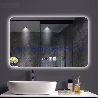 1,1 mm/1,3 mm/1,7 mm/1,8 mm/3 mm/4 mm/5 mm Aluminium/Silber/Blech/doppelt beschichteter Spiegel für Dekoration/intelligenter Spiegel/Badezimmerspiegel/LED-Spiegel mit Multifunktion
